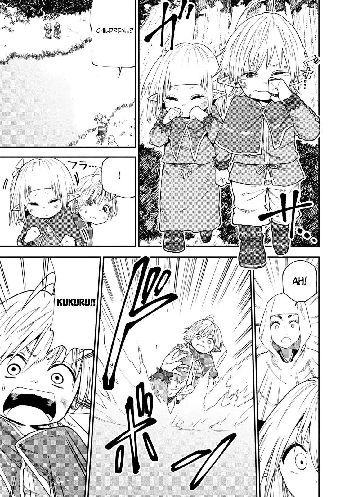 Mazumeshi Elf to Yuuboku gurashi Chapter 46 page 11 - 