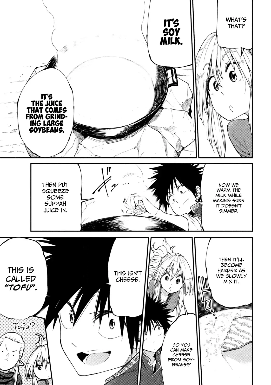 Mazumeshi Elf to Yuuboku gurashi Chapter 46 page 17 - 