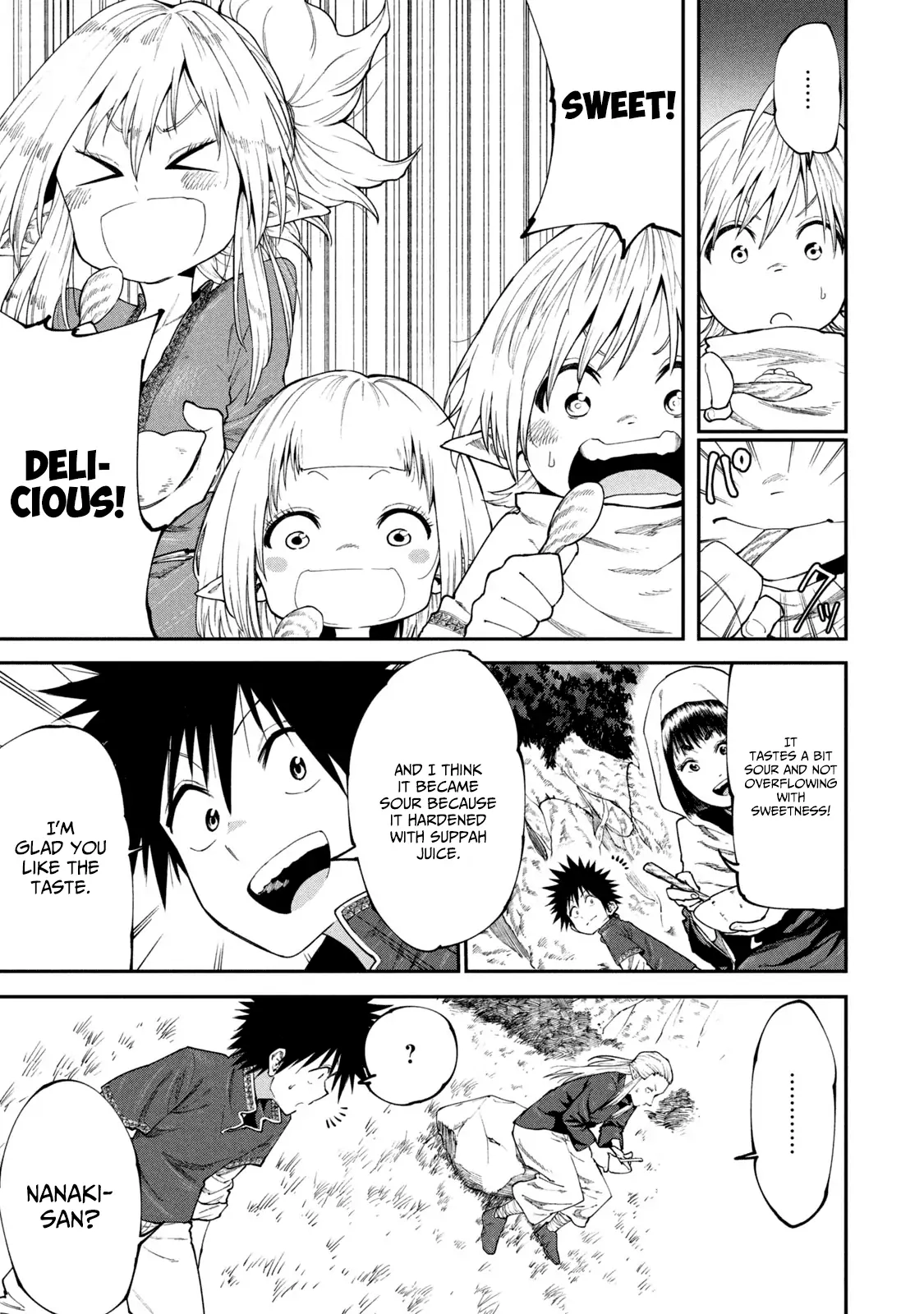 Mazumeshi Elf to Yuuboku gurashi Chapter 46 page 19 - 