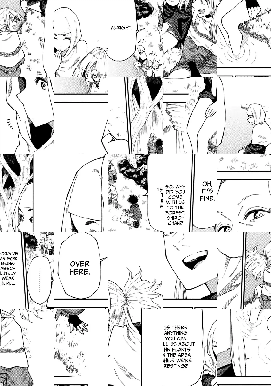 Mazumeshi Elf to Yuuboku gurashi Chapter 46 page 9 - 