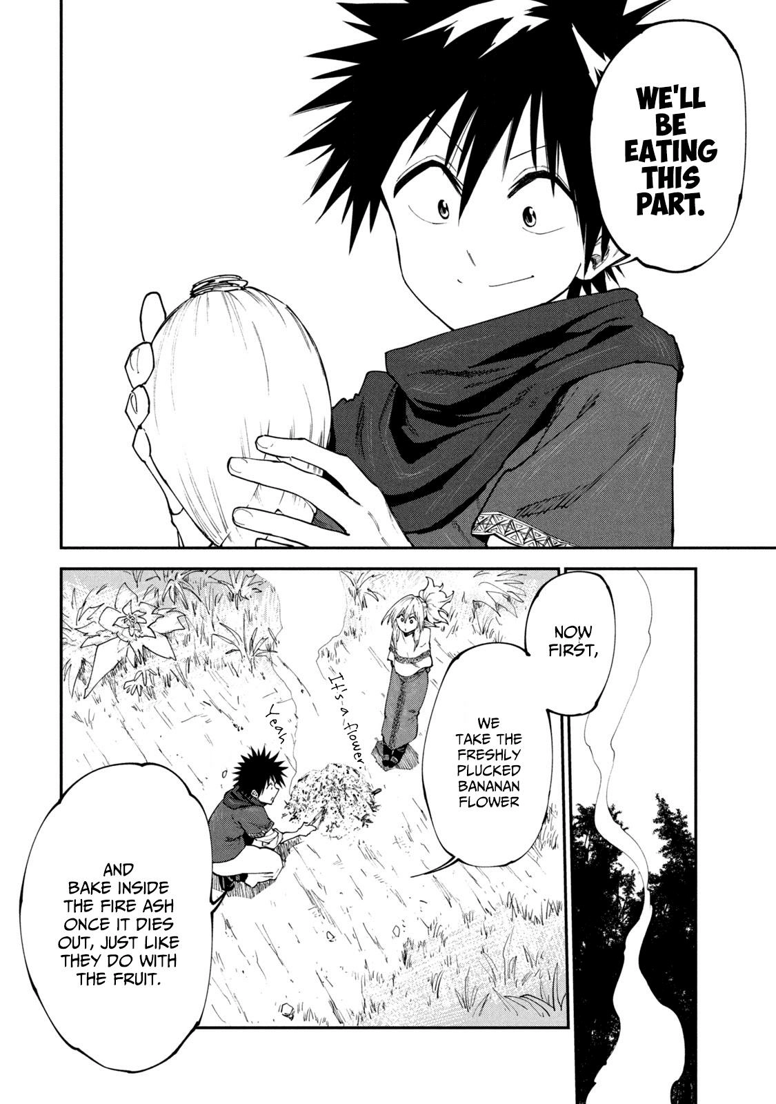 Mazumeshi Elf to Yuuboku gurashi Chapter 47 page 14 - 