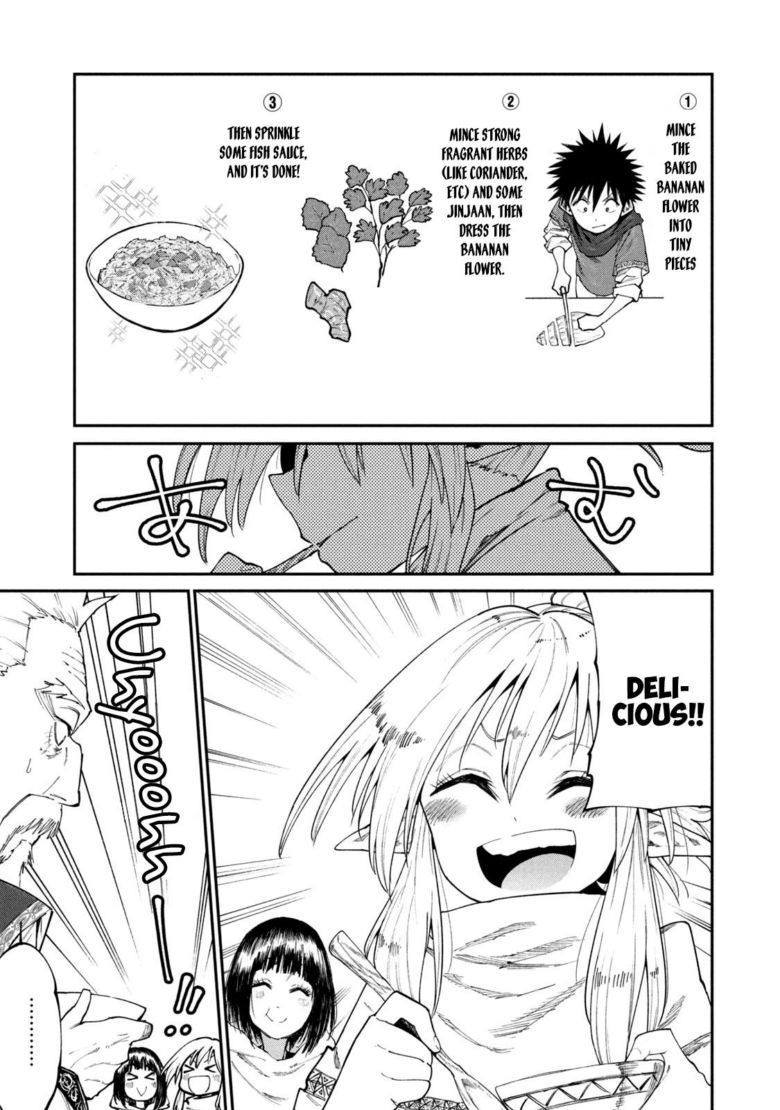 Mazumeshi Elf to Yuuboku gurashi Chapter 47 page 17 - 