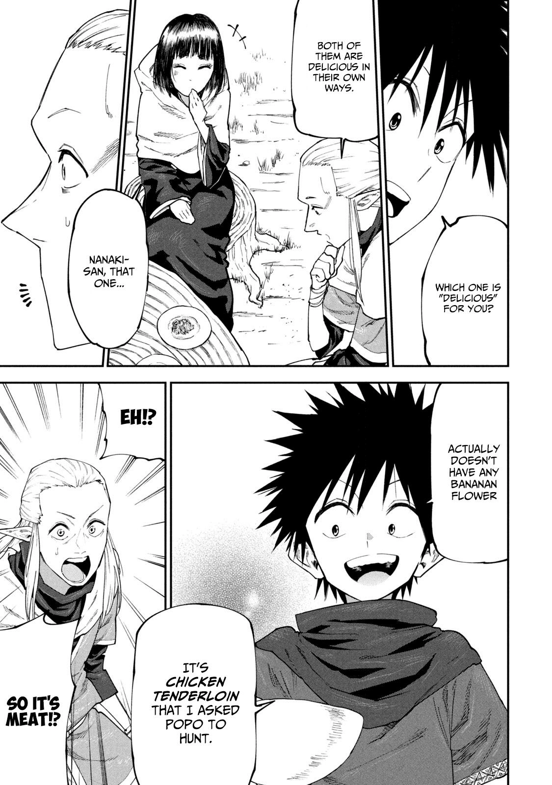 Mazumeshi Elf to Yuuboku gurashi Chapter 47 page 19 - 