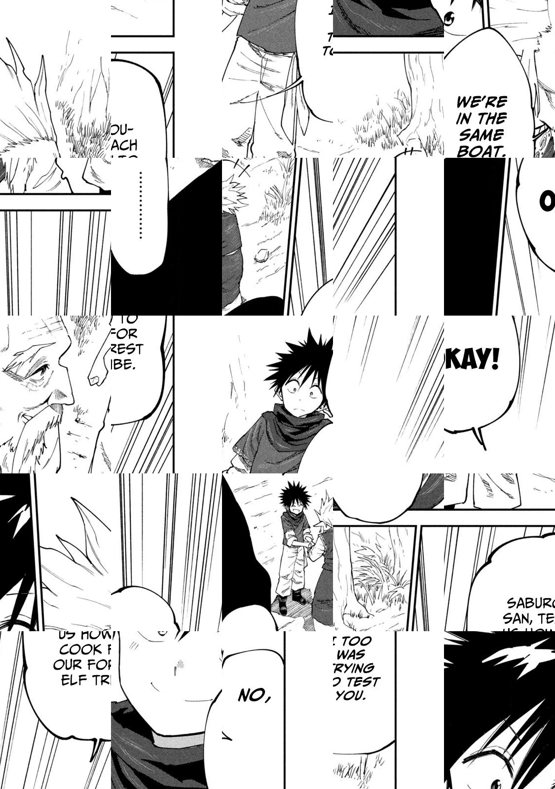 Mazumeshi Elf to Yuuboku gurashi Chapter 47 page 21 - 