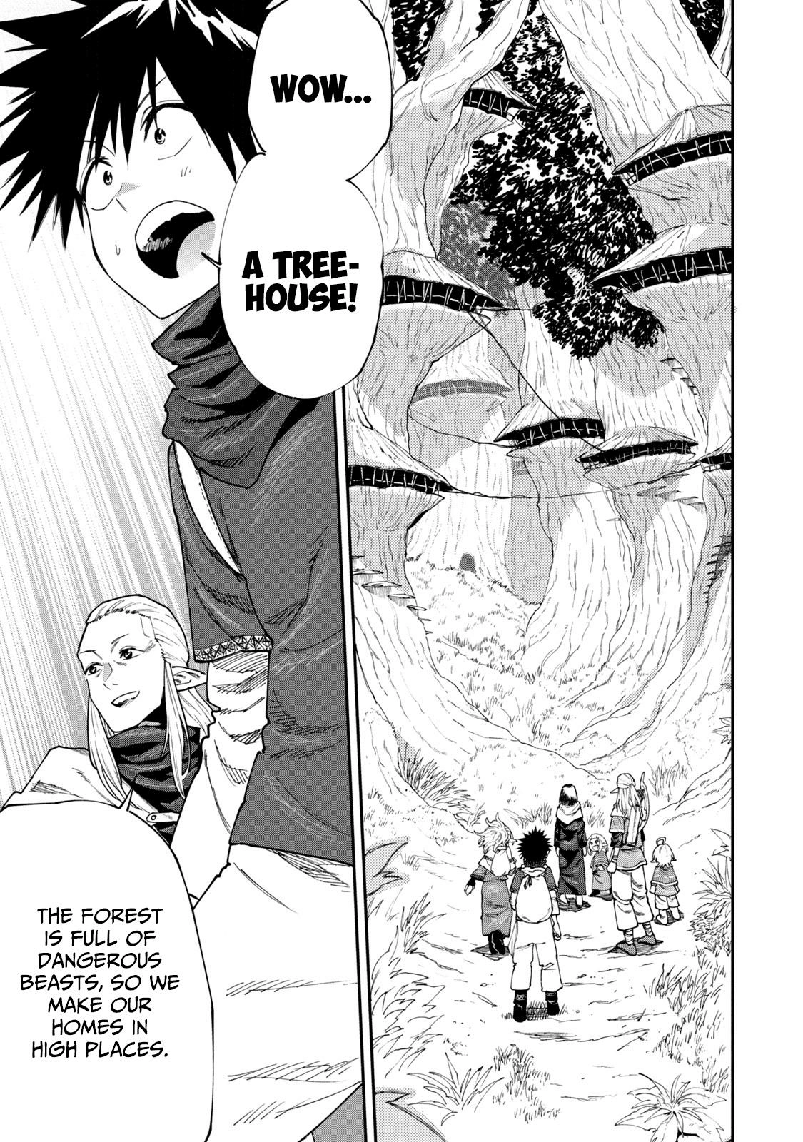 Mazumeshi Elf to Yuuboku gurashi Chapter 47 page 5 - 