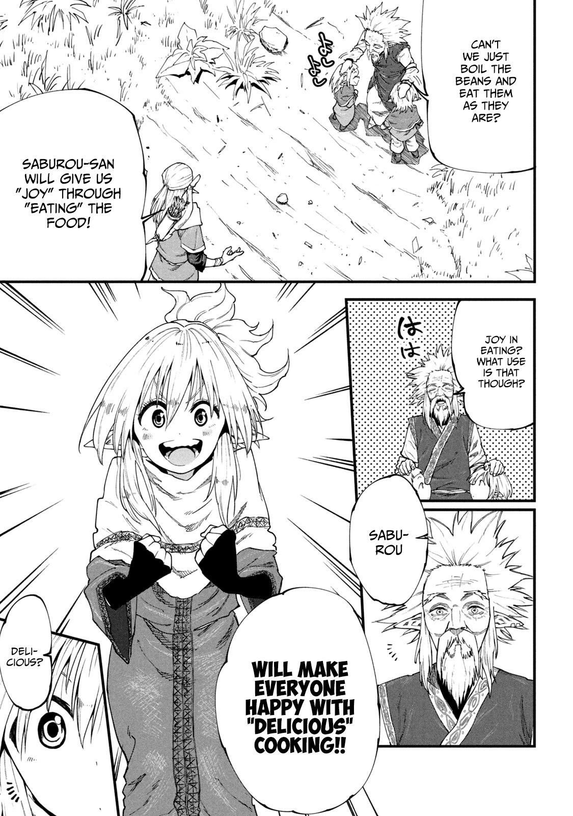Mazumeshi Elf to Yuuboku gurashi Chapter 47 page 7 - 