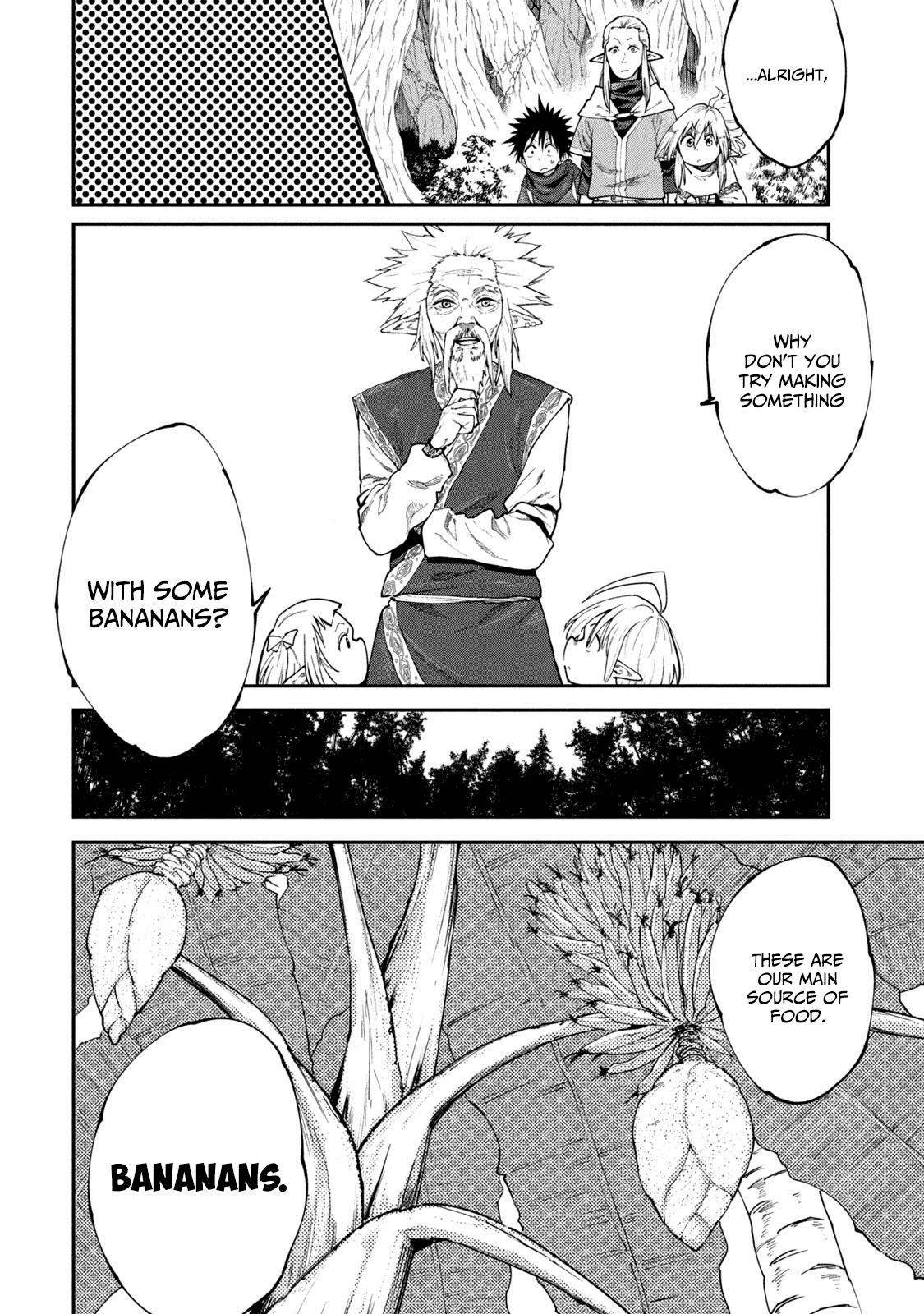 Mazumeshi Elf to Yuuboku gurashi Chapter 47 page 10 - 