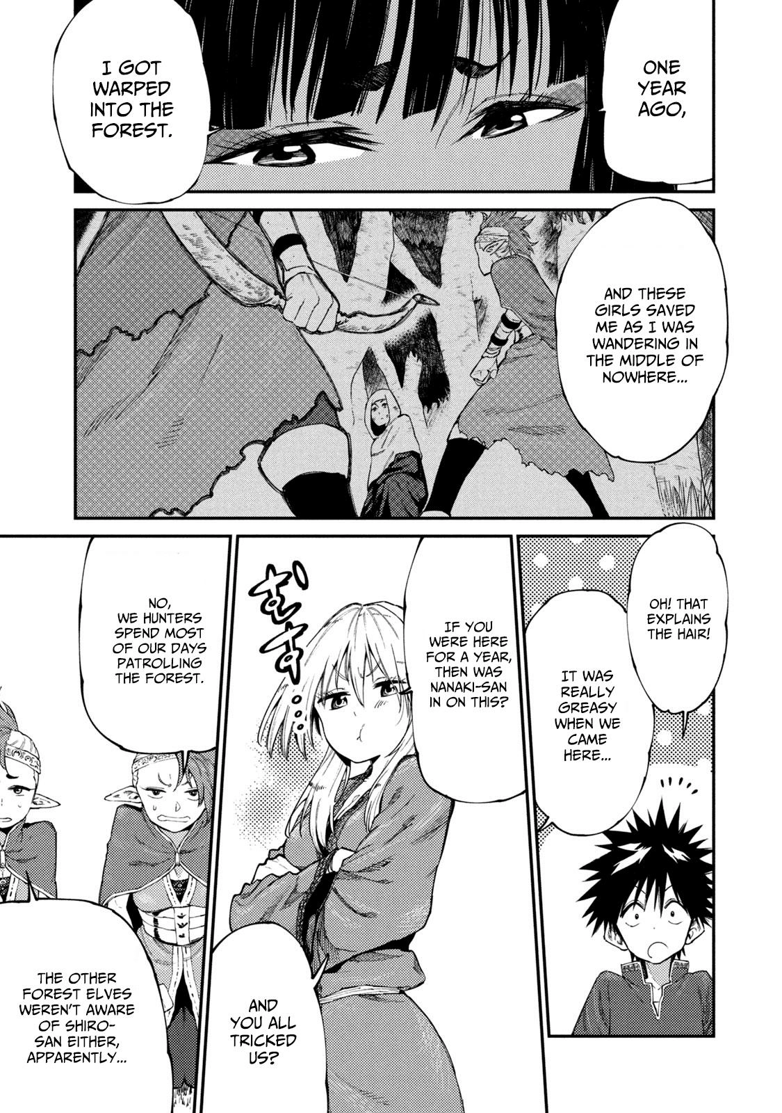 Mazumeshi Elf to Yuuboku gurashi Chapter 48 page 11 - 
