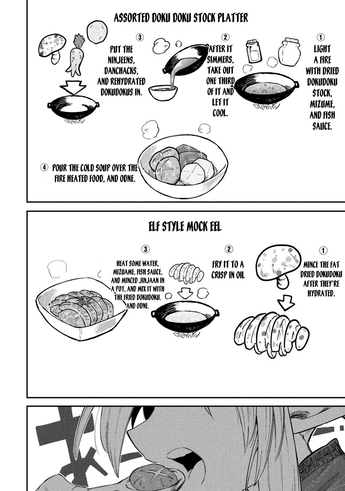 Mazumeshi Elf to Yuuboku gurashi Chapter 48 page 22 - 