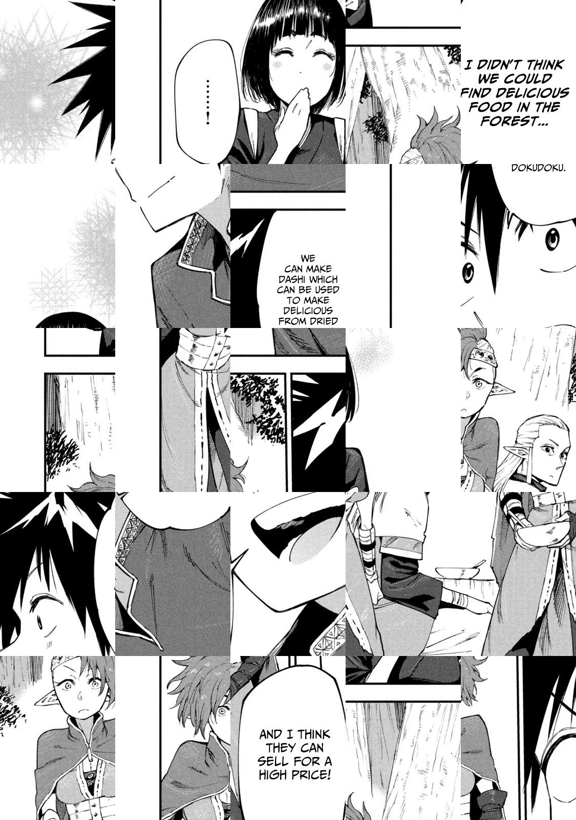 Mazumeshi Elf to Yuuboku gurashi Chapter 48 page 24 - 
