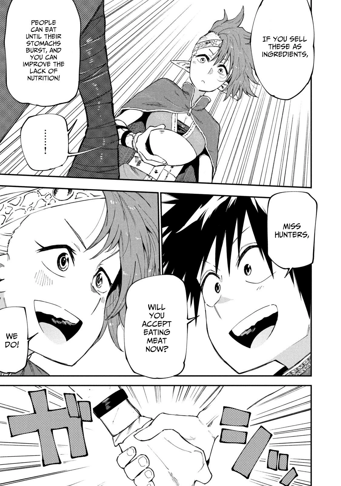 Mazumeshi Elf to Yuuboku gurashi Chapter 48 page 25 - 