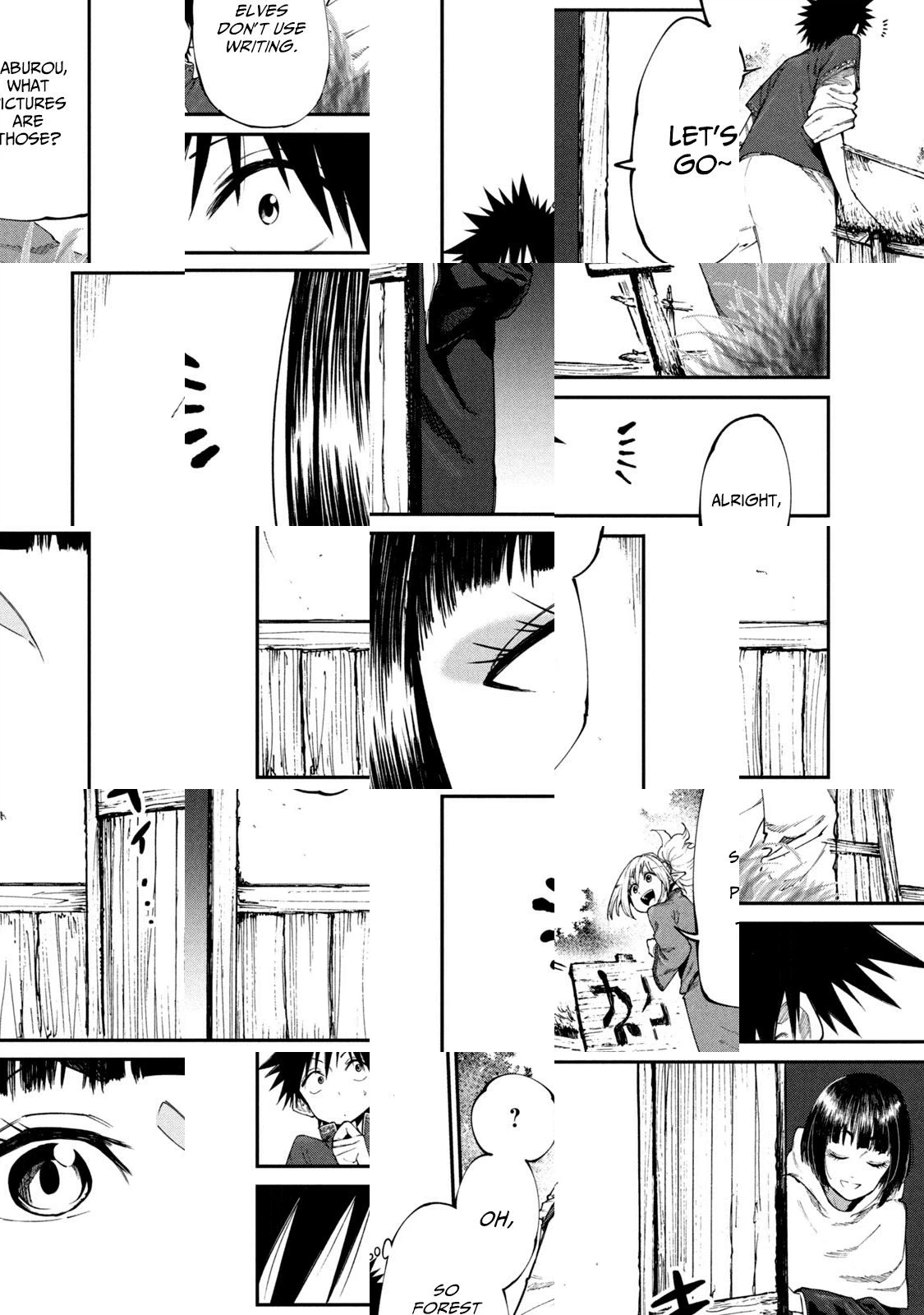 Mazumeshi Elf to Yuuboku gurashi Chapter 48 page 6 - 