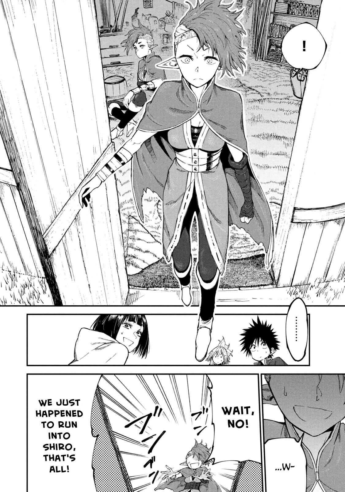 Mazumeshi Elf to Yuuboku gurashi Chapter 48 page 8 - 