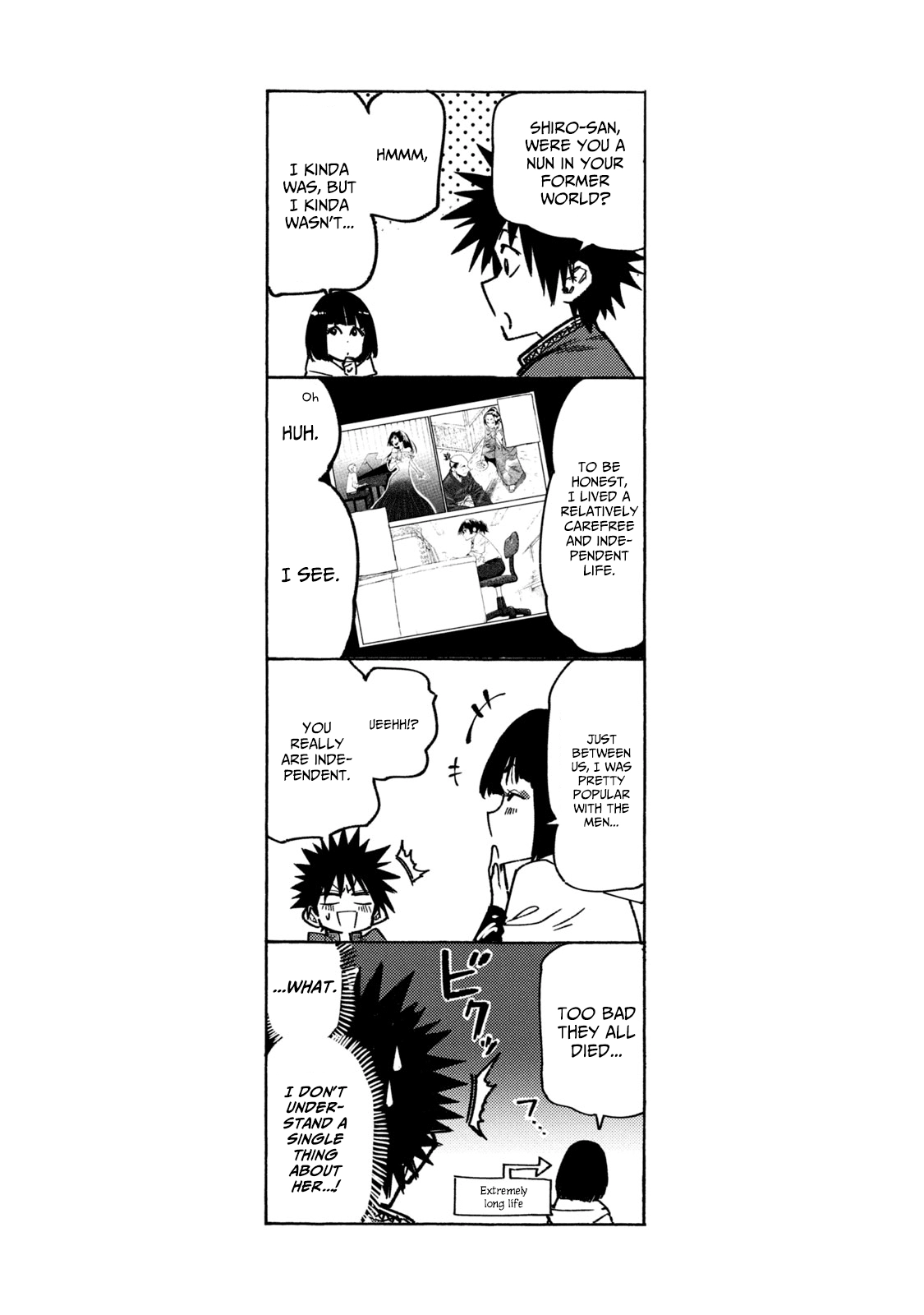 Mazumeshi Elf to Yuuboku gurashi Chapter 49.1 page 22 - 