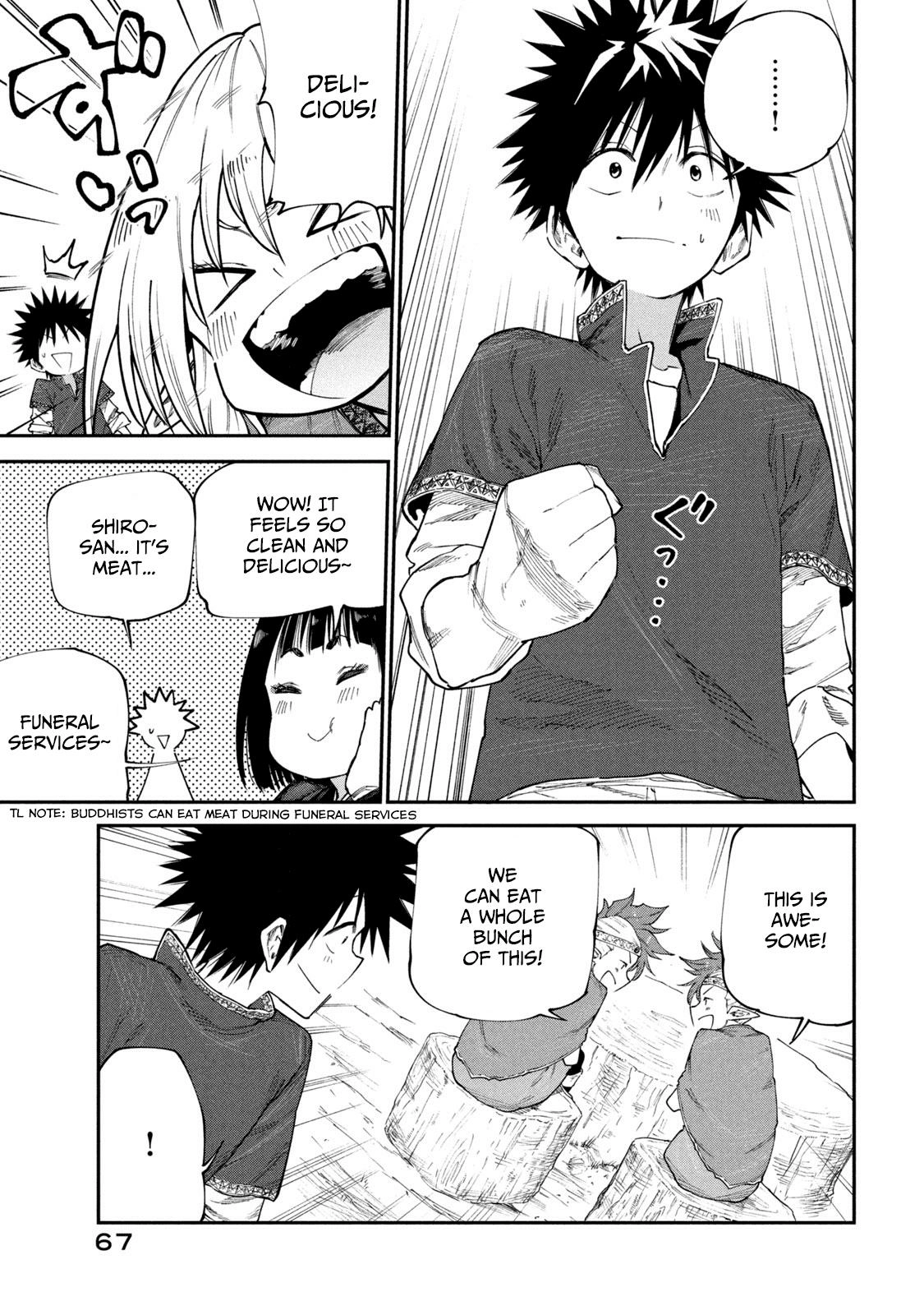 Mazumeshi Elf to Yuuboku gurashi Chapter 49 page 19 - 
