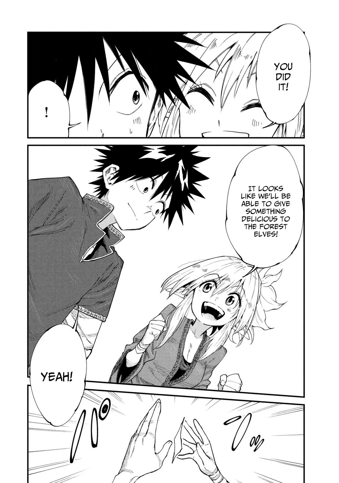 Mazumeshi Elf to Yuuboku gurashi Chapter 49 page 20 - 