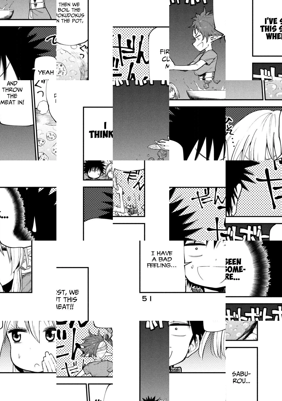Mazumeshi Elf to Yuuboku gurashi Chapter 49 page 3 - 