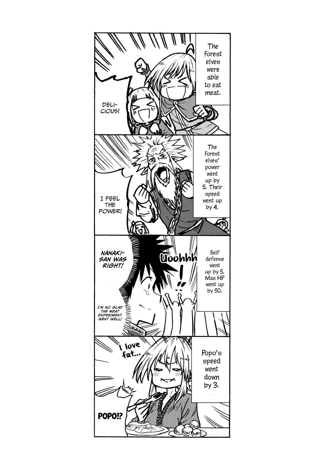 Mazumeshi Elf to Yuuboku gurashi Chapter 49 page 22 - 