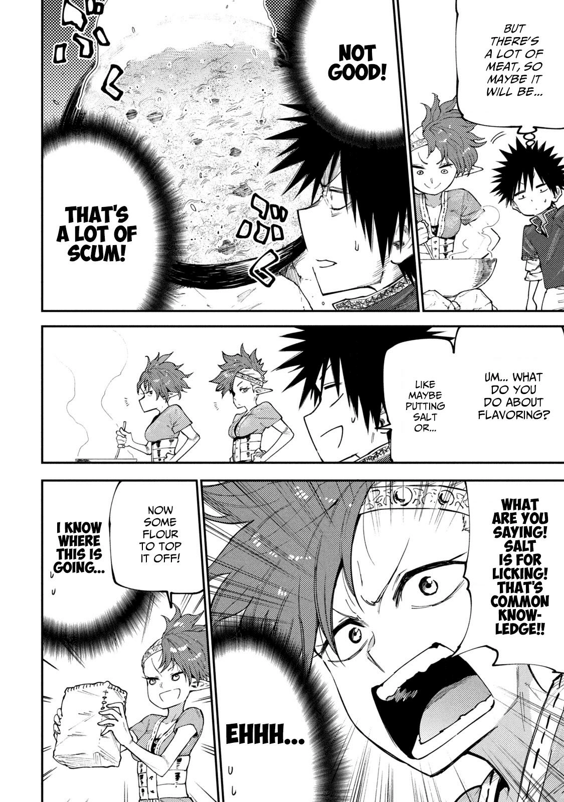 Mazumeshi Elf to Yuuboku gurashi Chapter 49 page 4 - 