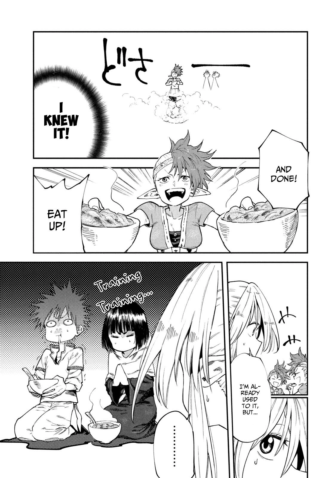 Mazumeshi Elf to Yuuboku gurashi Chapter 49 page 5 - 