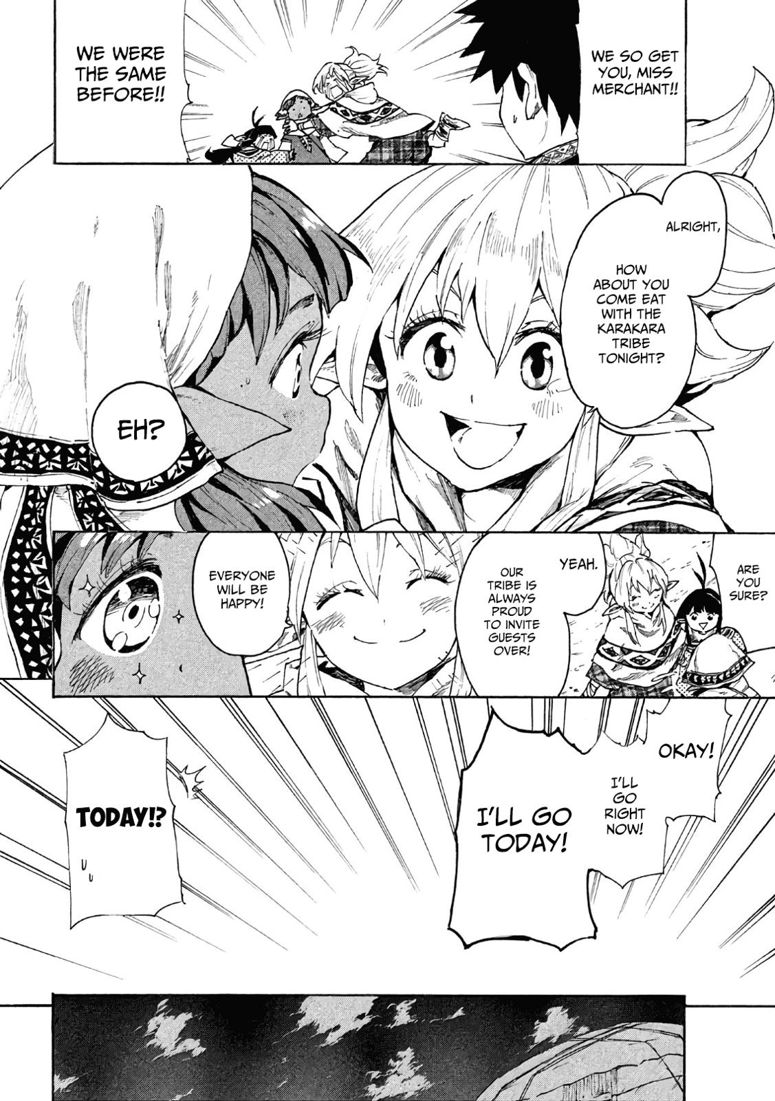 Mazumeshi Elf to Yuuboku gurashi Chapter 5 page 11 - 