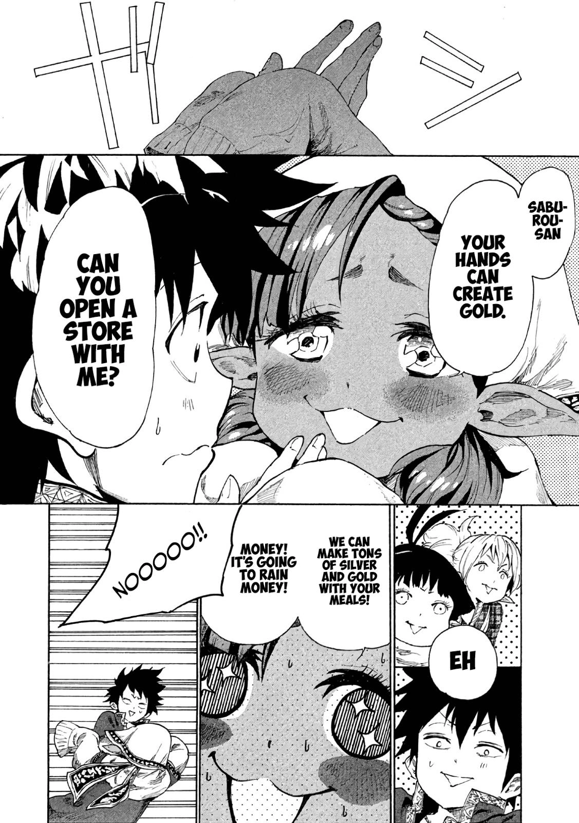 Mazumeshi Elf to Yuuboku gurashi Chapter 5 page 13 - 