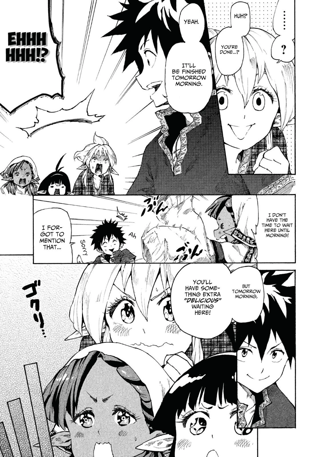 Mazumeshi Elf to Yuuboku gurashi Chapter 5 page 20 - 