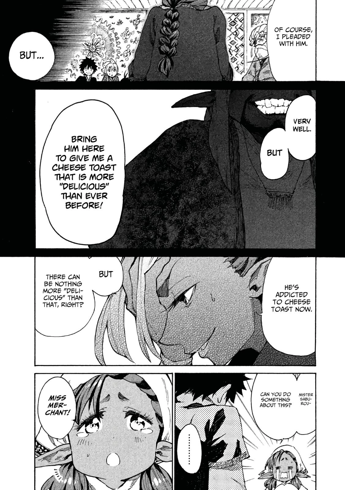Mazumeshi Elf to Yuuboku gurashi Chapter 5 page 30 - 