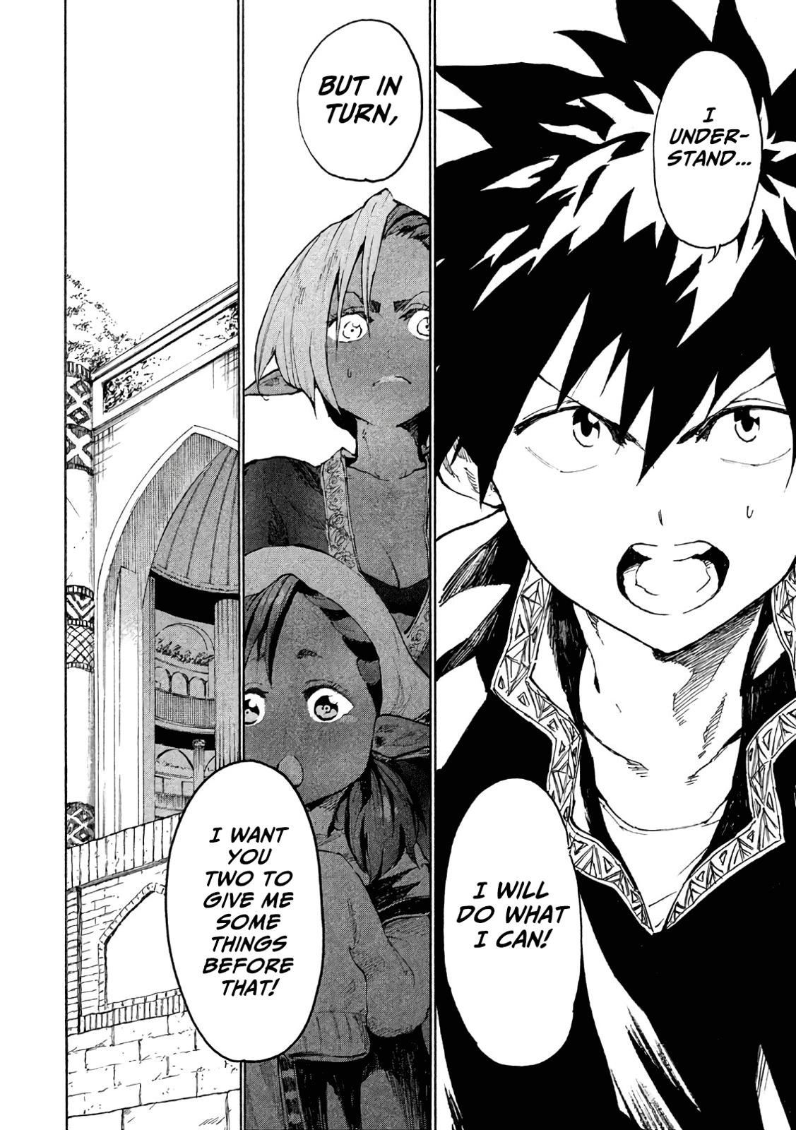 Mazumeshi Elf to Yuuboku gurashi Chapter 5 page 31 - 