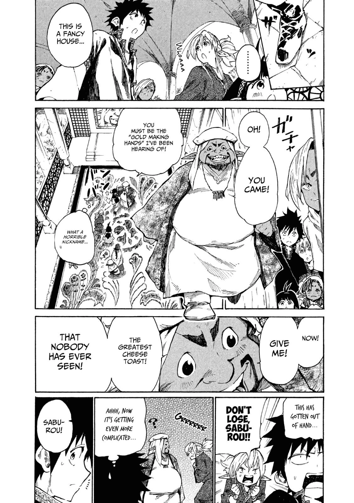 Mazumeshi Elf to Yuuboku gurashi Chapter 5 page 32 - 
