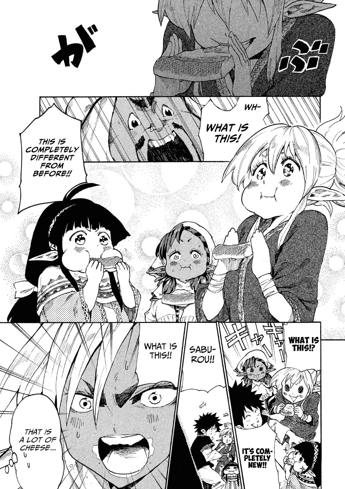 Mazumeshi Elf to Yuuboku gurashi Chapter 5 page 36 - 