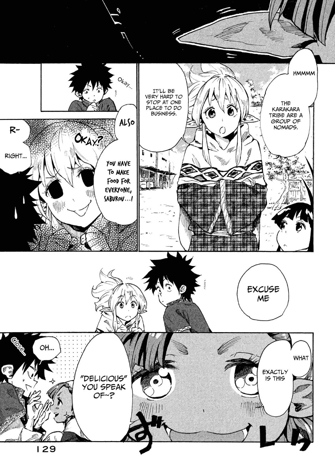 Mazumeshi Elf to Yuuboku gurashi Chapter 5 page 8 - 