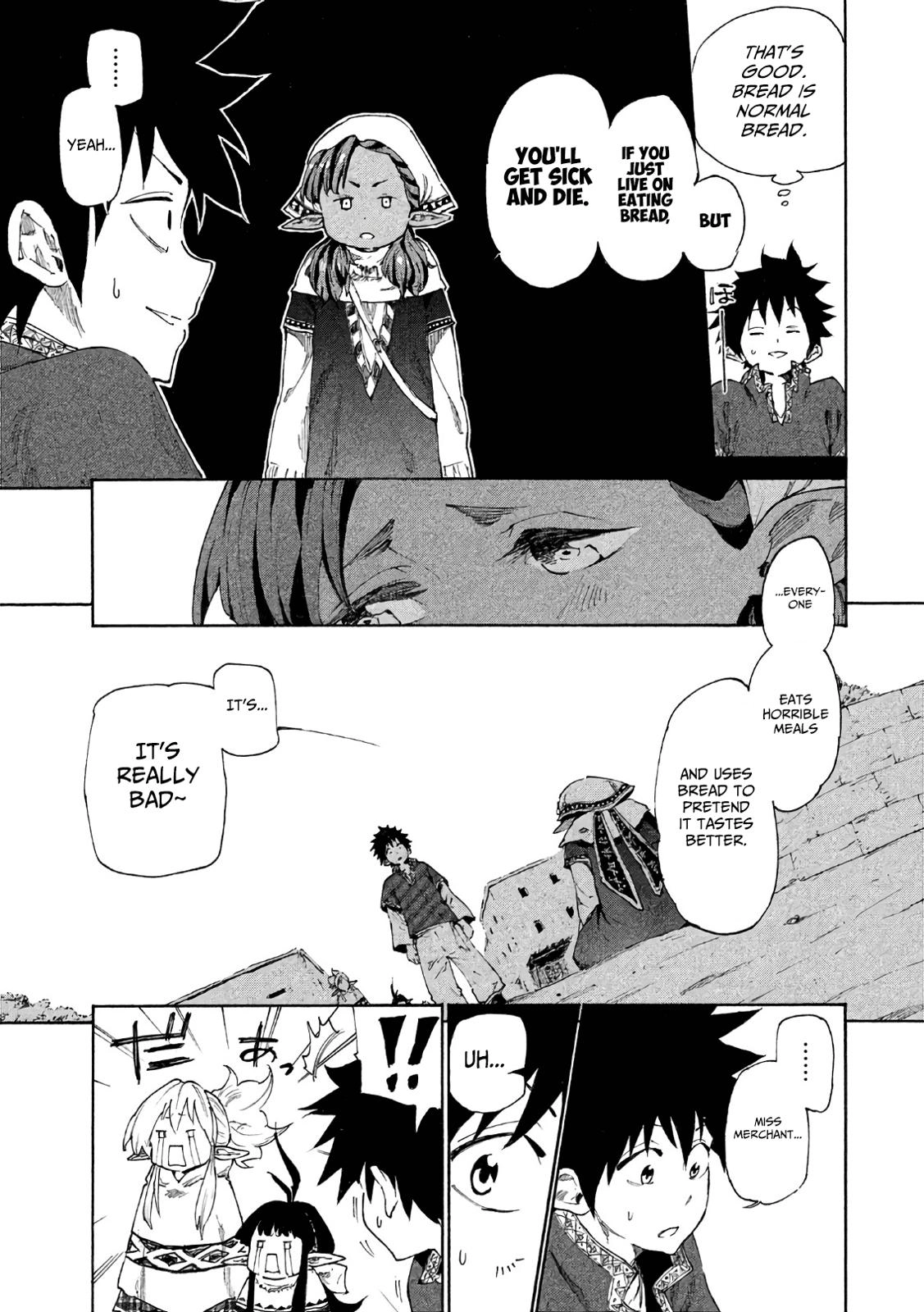 Mazumeshi Elf to Yuuboku gurashi Chapter 5 page 10 - 