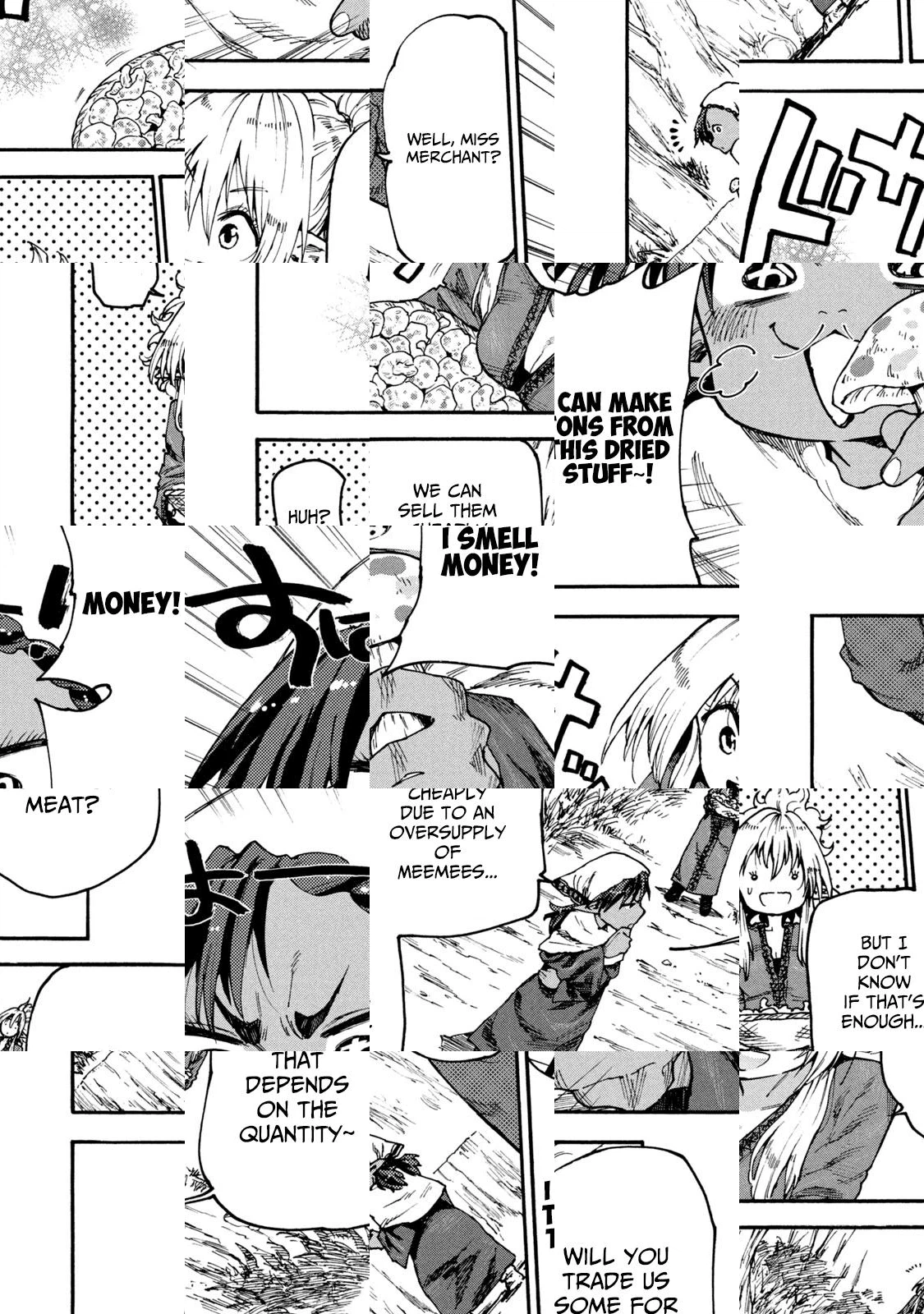 Mazumeshi Elf to Yuuboku gurashi Chapter 50 page 6 - 