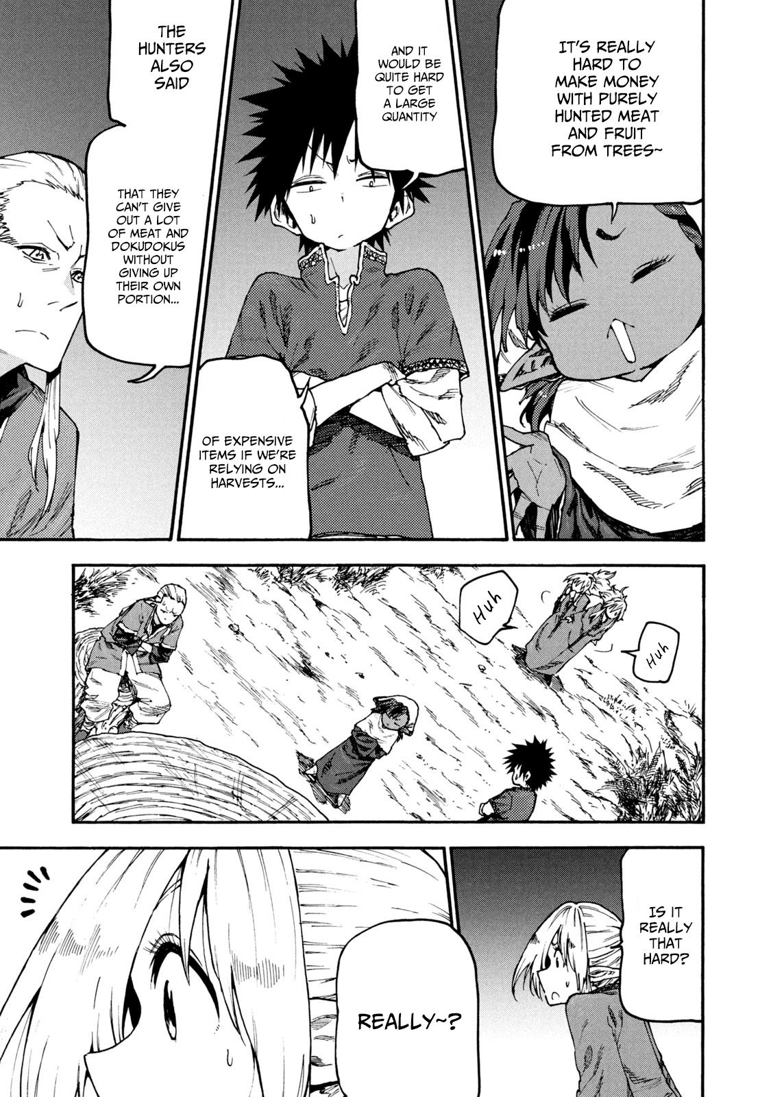 Mazumeshi Elf to Yuuboku gurashi Chapter 50 page 7 - 