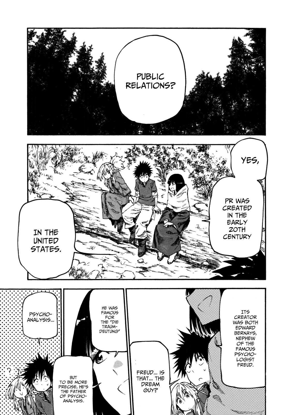Mazumeshi Elf to Yuuboku gurashi Chapter 50 page 9 - 