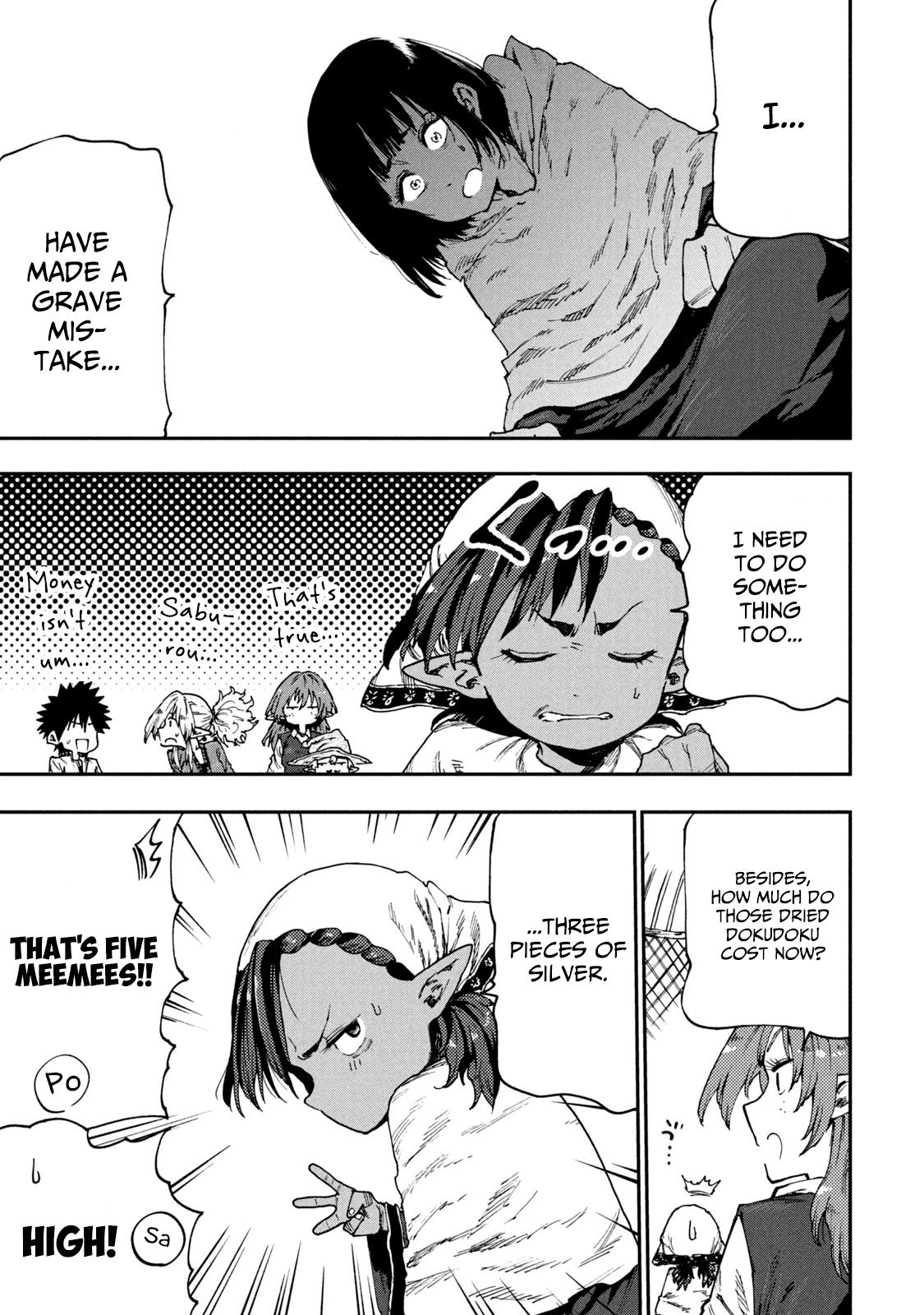 Mazumeshi Elf to Yuuboku gurashi Chapter 51 page 9 - 