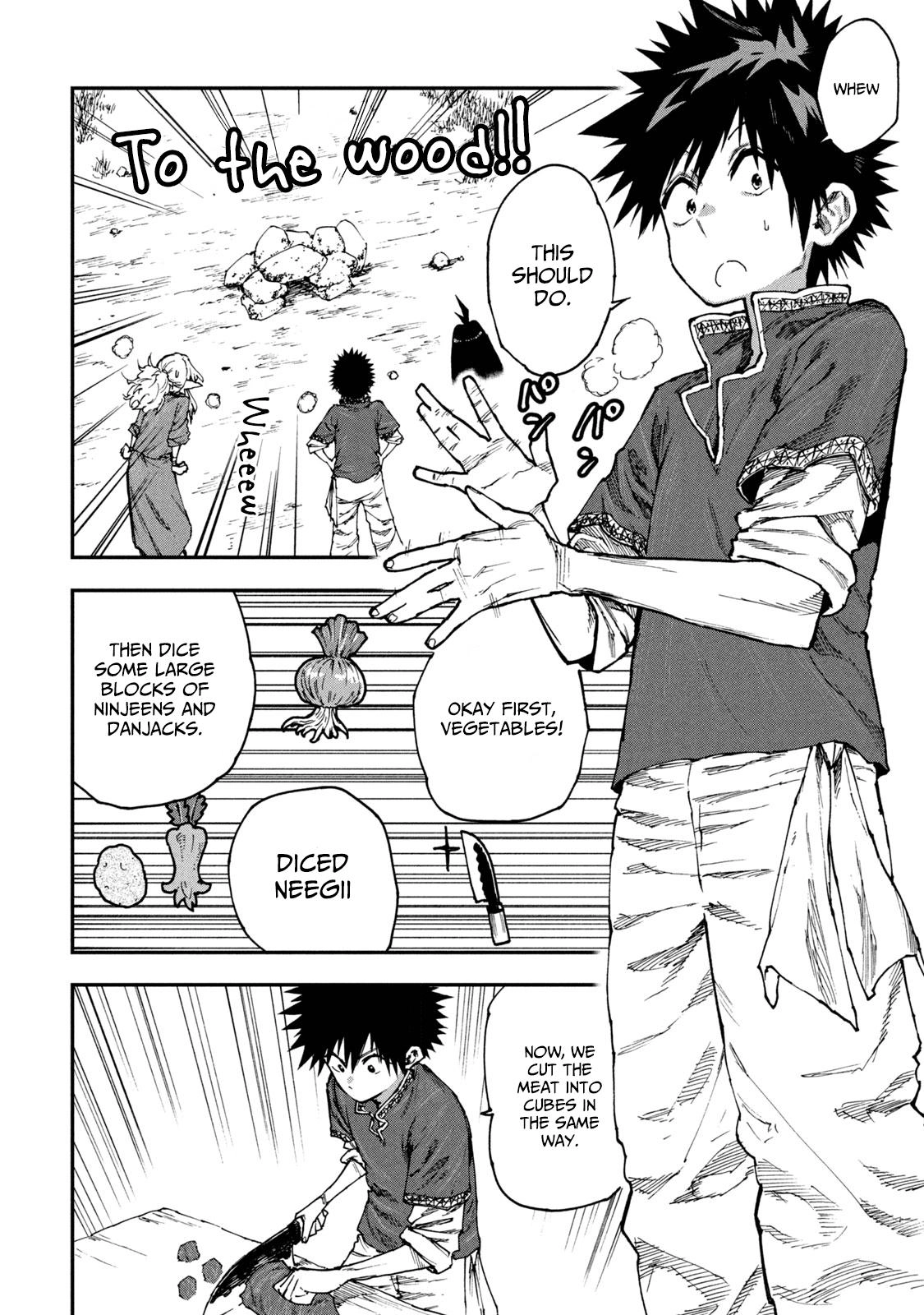 Mazumeshi Elf to Yuuboku gurashi Chapter 52 page 14 - 