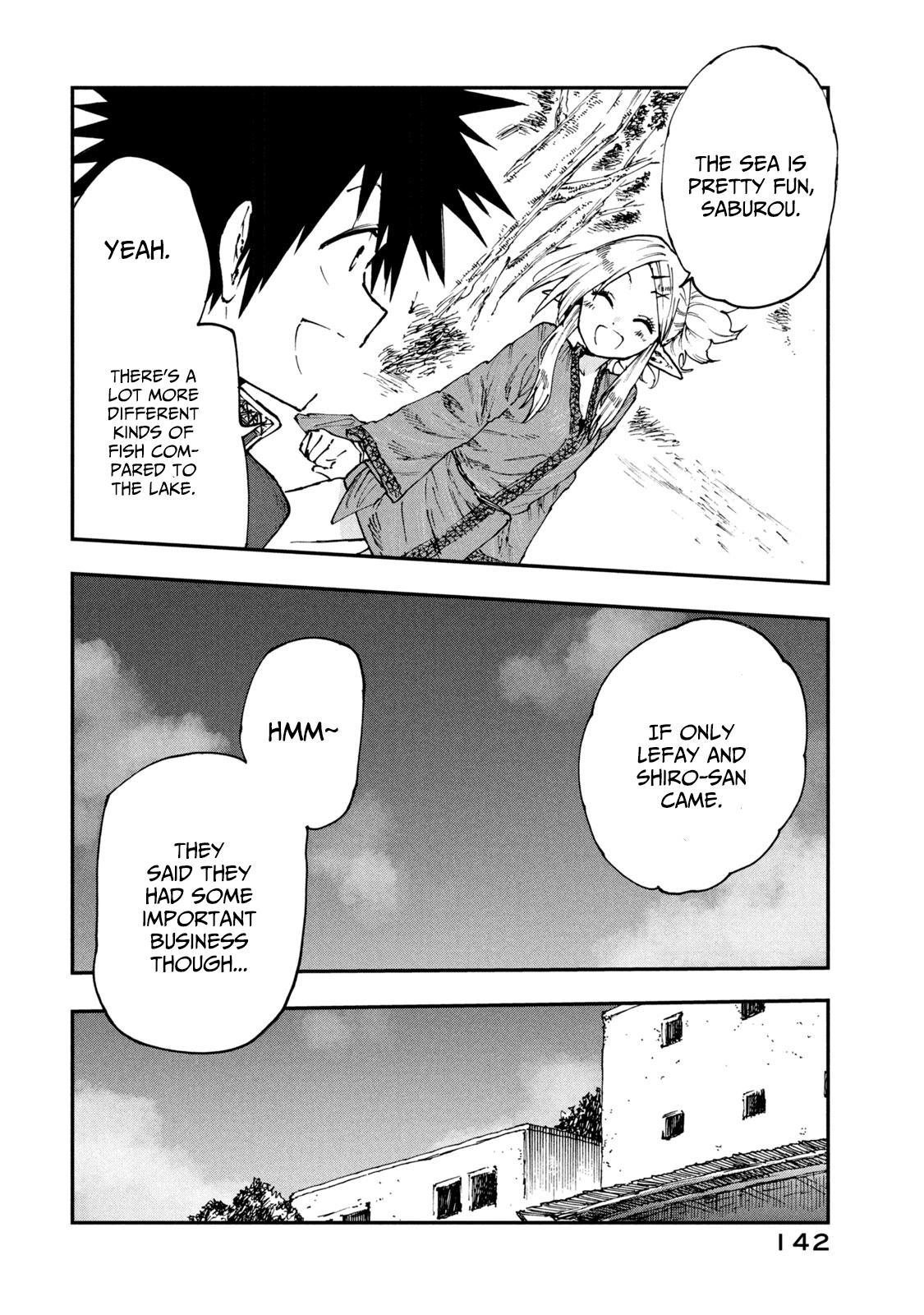 Mazumeshi Elf to Yuuboku gurashi Chapter 52 page 4 - 