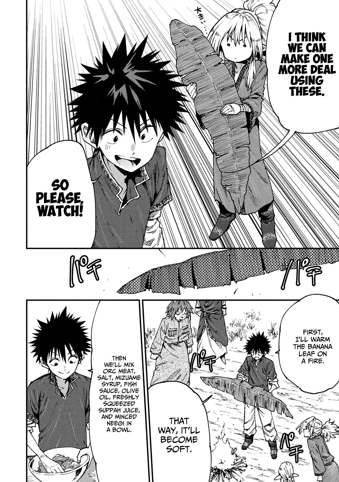Mazumeshi Elf to Yuuboku gurashi Chapter 53 page 10 - 