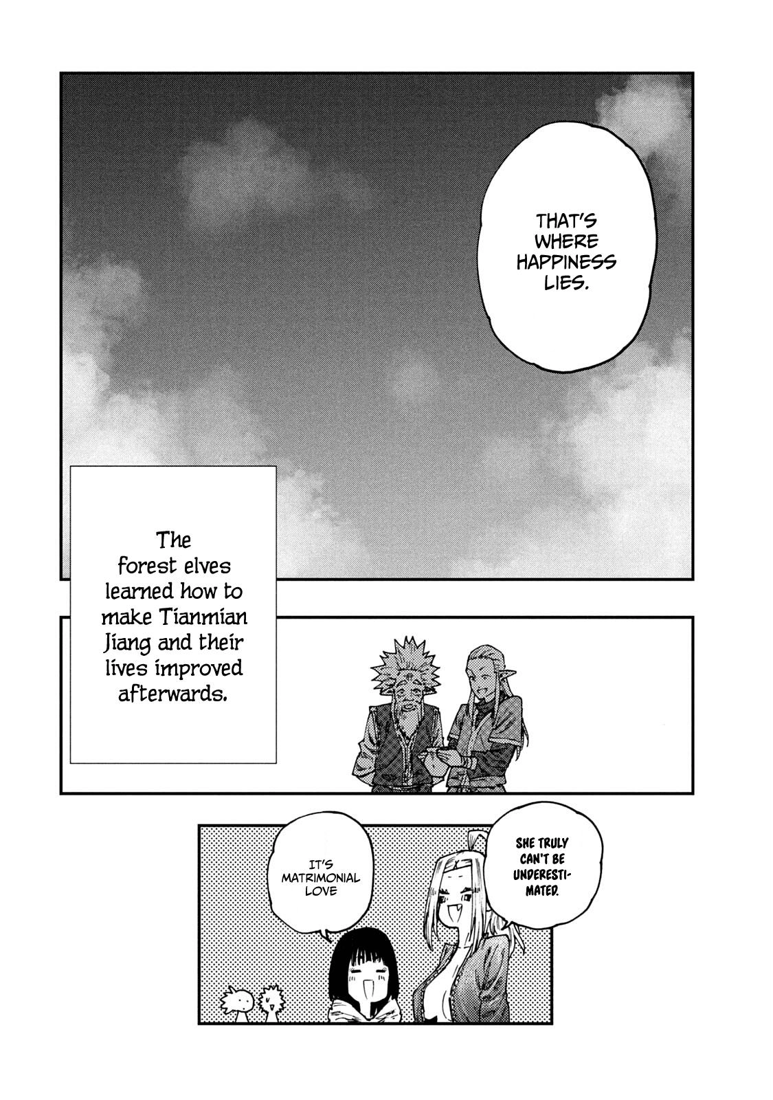 Mazumeshi Elf to Yuuboku gurashi Chapter 54 page 24 - 