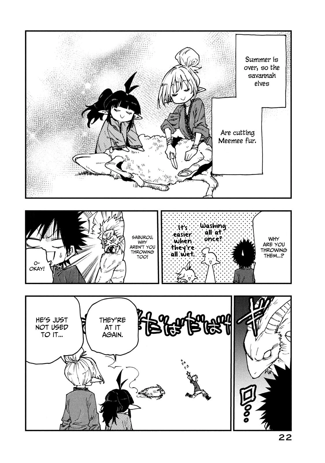 Mazumeshi Elf to Yuuboku gurashi Chapter 54 page 4 - 