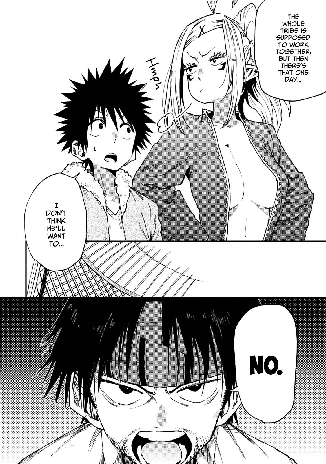Mazumeshi Elf to Yuuboku gurashi Chapter 54 page 8 - 