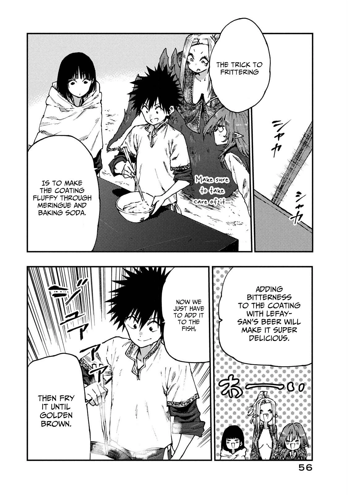 Mazumeshi Elf to Yuuboku gurashi Chapter 55 page 14 - 