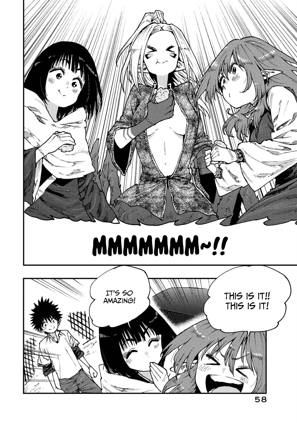Mazumeshi Elf to Yuuboku gurashi Chapter 55 page 16 - 
