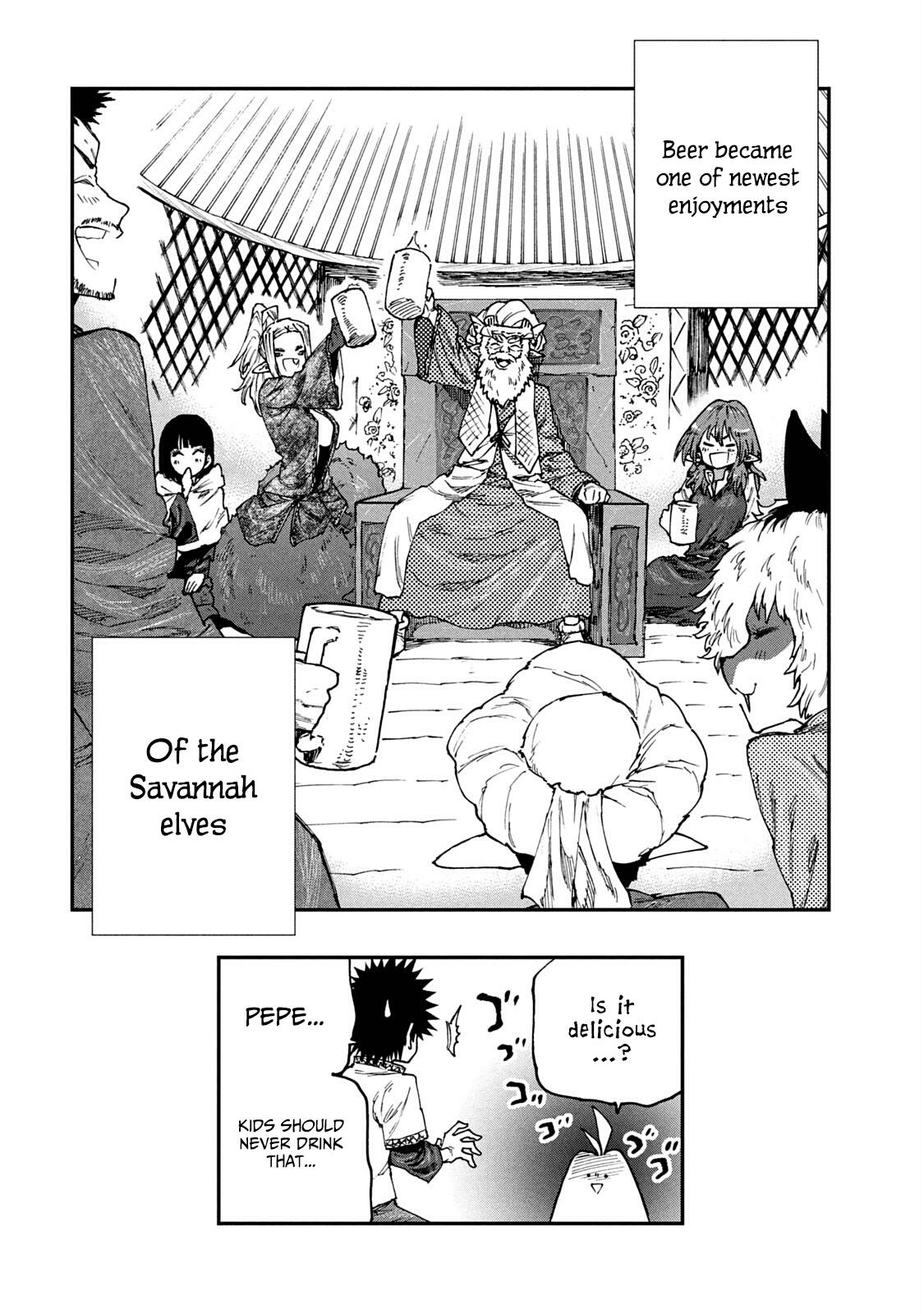 Mazumeshi Elf to Yuuboku gurashi Chapter 55 page 20 - 