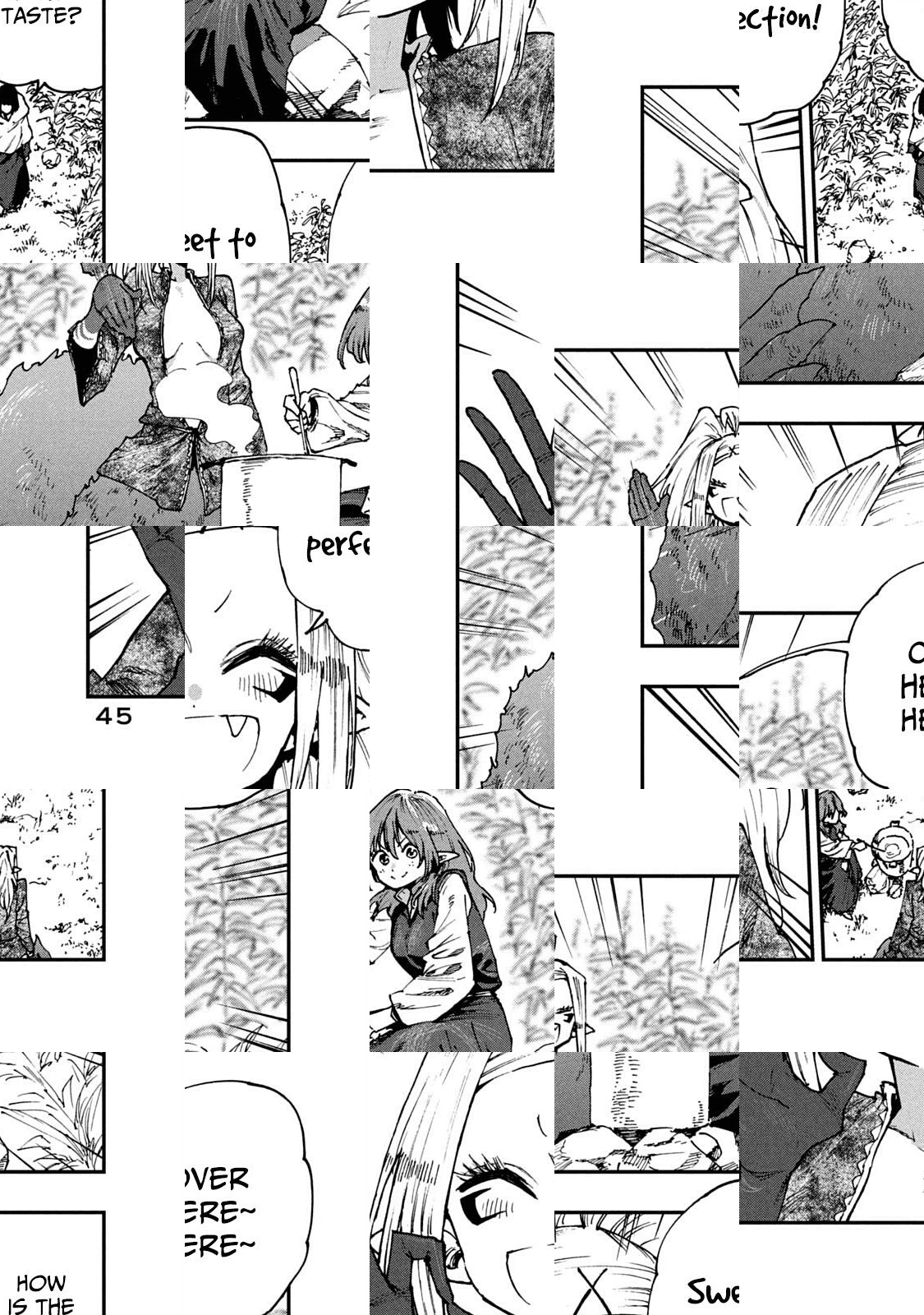 Mazumeshi Elf to Yuuboku gurashi Chapter 55 page 3 - 