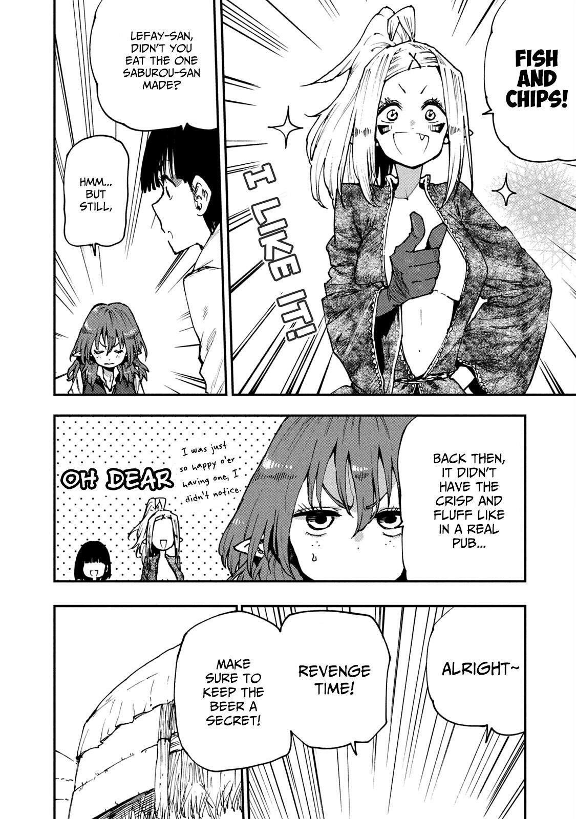 Mazumeshi Elf to Yuuboku gurashi Chapter 55 page 7 - 