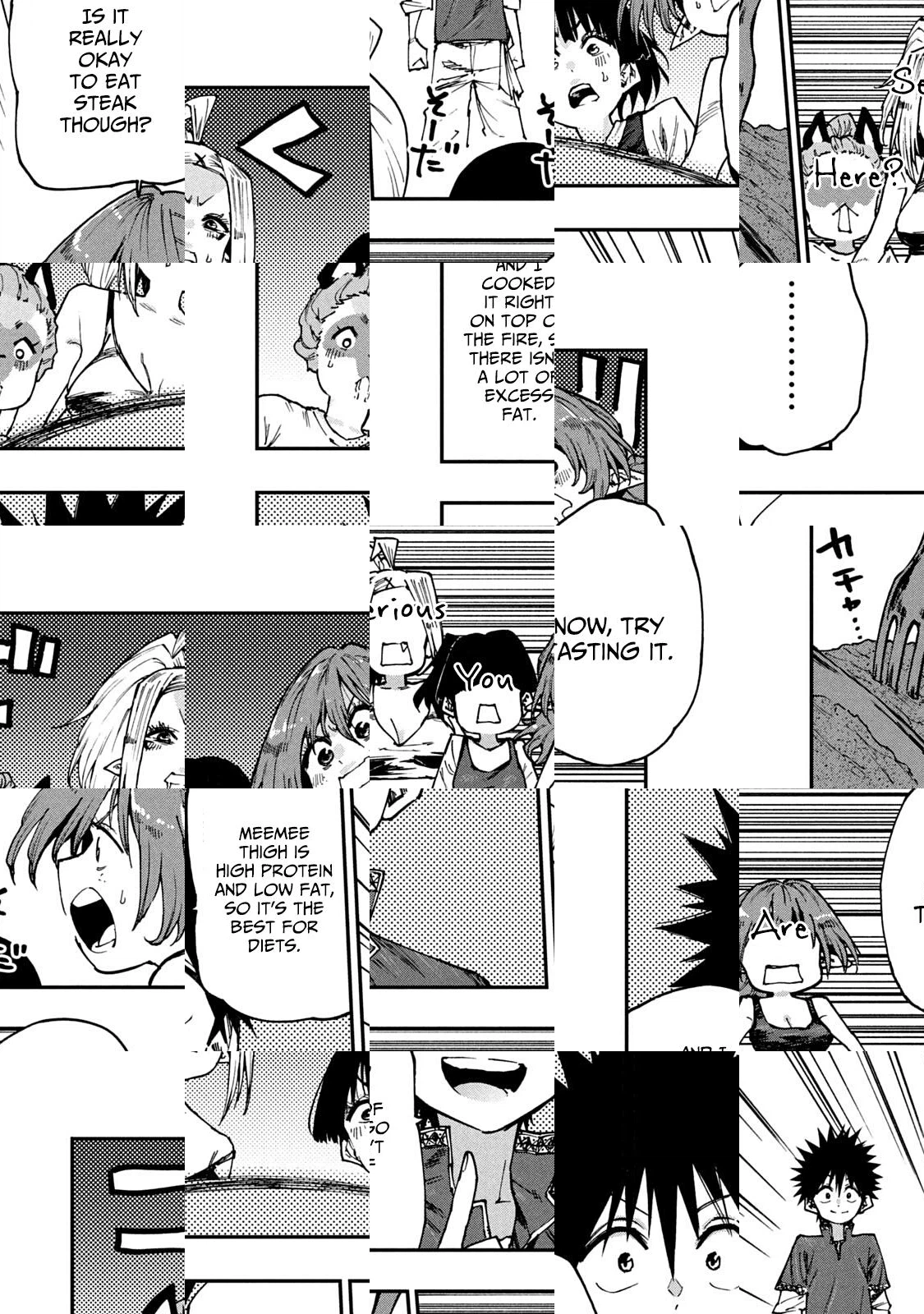 Mazumeshi Elf to Yuuboku gurashi Chapter 56 page 18 - 