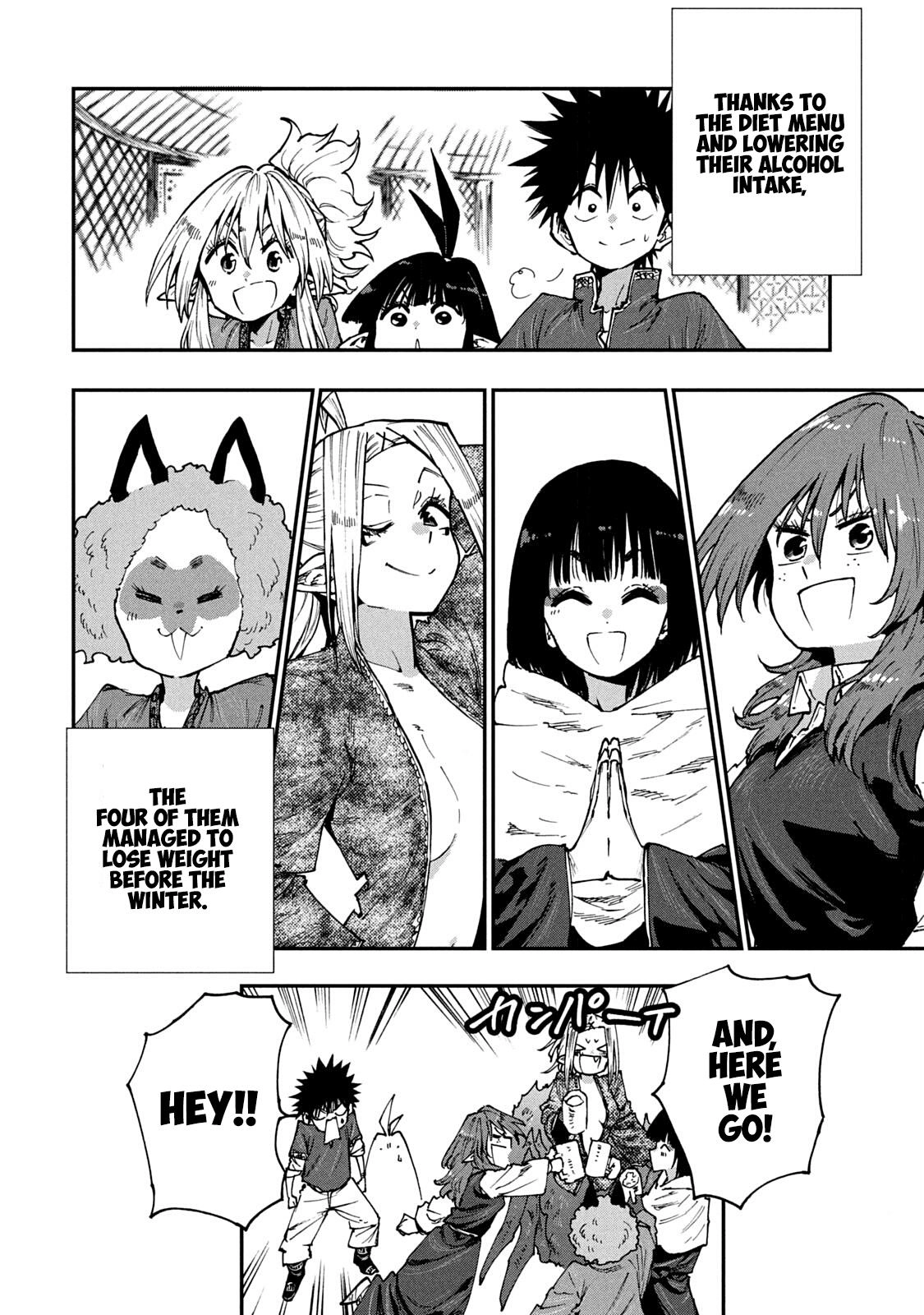Mazumeshi Elf to Yuuboku gurashi Chapter 56 page 22 - 